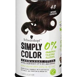 Schwarzkopf simply color 4.0 intense brown